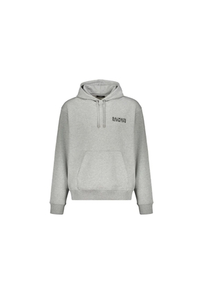 Balmain Gray Cotton Hoodie - L