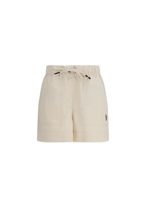Moncler Grenoble Beige Polyester Bermuda Shorts - M