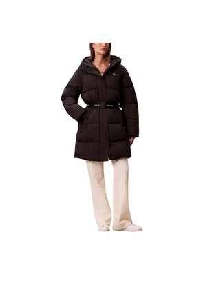 Calvin Klein Jeans Black Polyamide Coat - XL