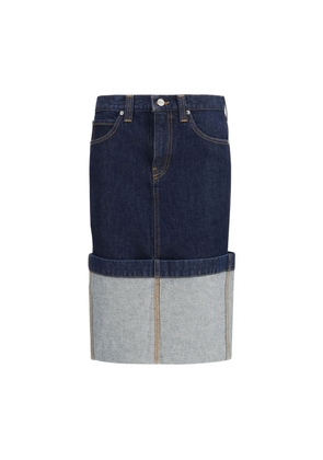 Khaite Blue Denim Skirt - 26