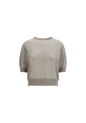 Brunello Cucinelli Brown Cotton Sweatshirt - L