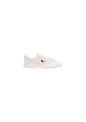 Lacoste White Leather Low Top Sneakers - EU43/US10