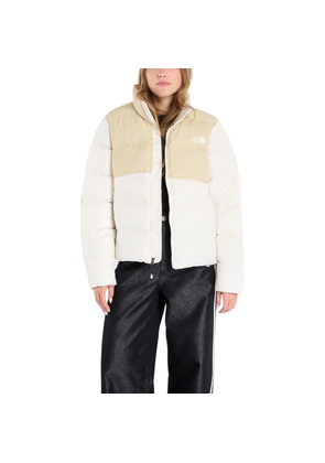 The North Face Cream Polyester Coat - XL