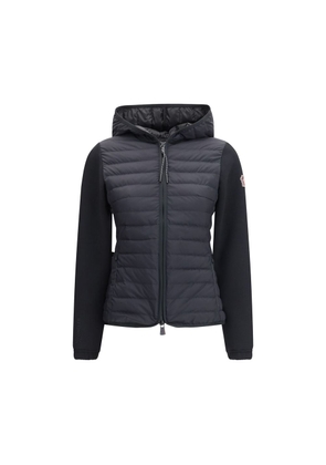 Moncler Grenoble Black Polyamide Full-Length Jacket - M
