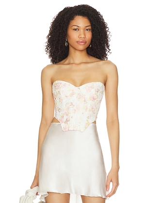 Bardot Lila Bustier in White. Size 12. Also in 8.