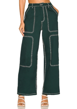 BY.DYLN Cooper Jeans in Green. Size M. Also in XS, XL.