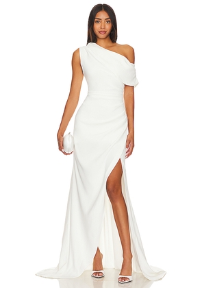 ELLIATT Isadora Gown in Ivory. Size M. Also in S, XS.