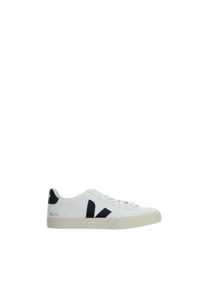 Veja White Calf Leather Bos Taurus Low Top Sneakers - EU40/US7