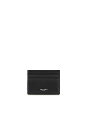 Dolce & Gabbana Black Cotton Wallet