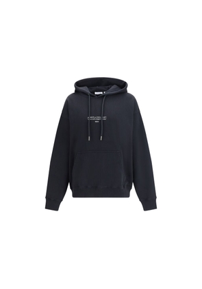Off-White Black Cotton Sweatshirt - L
