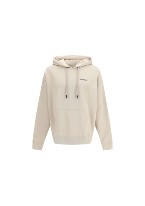 Off-White Beige Cotton Sweatshirt - L