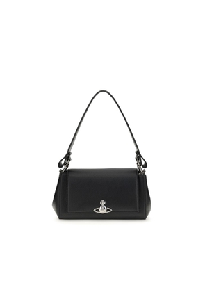 Vivienne Westwood Black Polyethylene Shoulder Bag