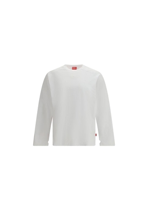 Diesel White Cotton Sportswear - L