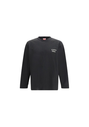 Kenzo Black Cotton Long Sleeve T-Shirt - L