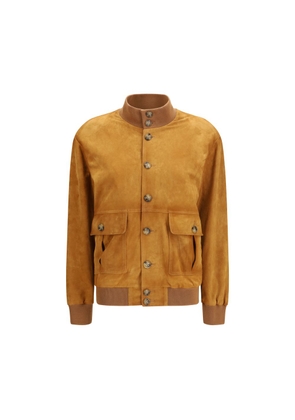Valstar Brown Goatskin Bomber - L