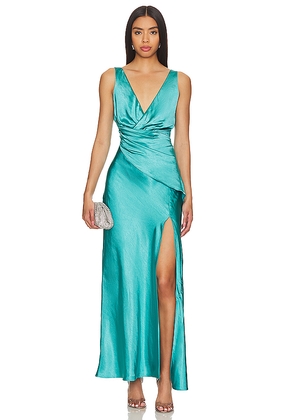ELLIATT Junia Dress in Teal. Size M. Also in S.