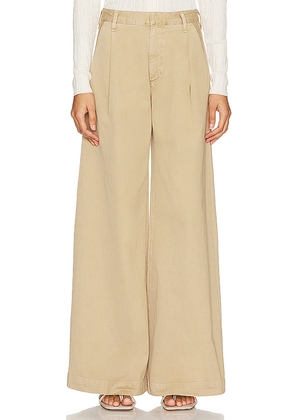 AGOLDE Daryl Pant in Beige. Size 34. Also in 32.