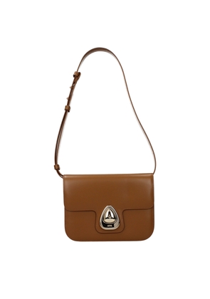 A.P.C. Brown Leather Shoulder Bag