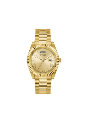 Guess Gold Stainless Steel Dress Watch