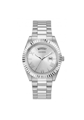 Guess Gray Stainless Steel Dress Watch