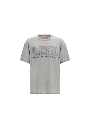Diesel Gray Cotton Sportswear - L