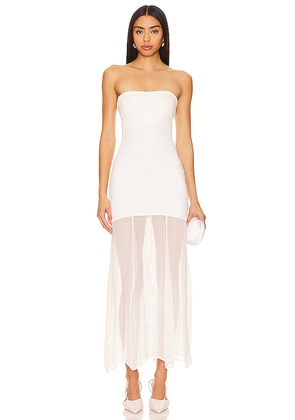 BUCI Metis Dress in White. Size M. Also in XS.