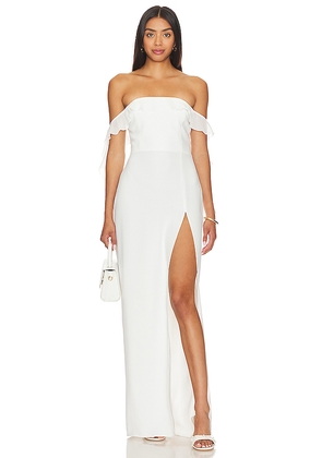 Amanda Uprichard Copellia Gown in Ivory. Size S. Also in M.