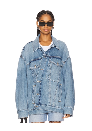 AGOLDE Reworked Wayne Jacket in Denim-Medium. Size M. Also in L, S, XL, XS.