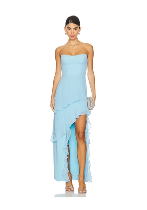 Amanda Uprichard Magnolia Dress in Baby Blue. Size M. Also in L, XL.