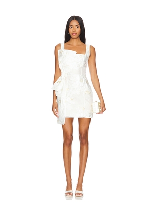 ELLIATT Octavia Bow Dress in Ivory. Size M. Also in L.