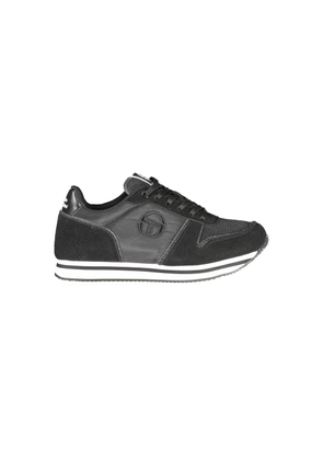 Sergio Tacchini Black Polyurethane Women Sneaker - EU39/US9
