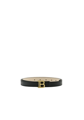 Balmain Black Leather Regular Belt - 70 cm / 28 Inches