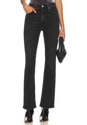 AGOLDE Nico High Rise Slim Boot Jeans in Black. Size 34. Also in 33.