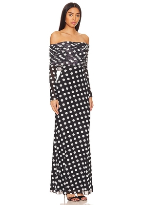 AFRM Thelma Dress in Black. Size 2X. Also in XXS, XS, L, 3X.