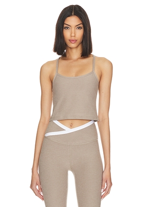 Beyond Yoga Spacedye Slim Racerback Cropped Tank in Oysht. Size M. Also in L, S, XL, XS.