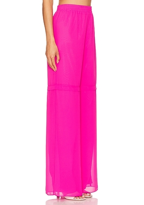 Amanda Uprichard Sarasota Pants in Fuchsia. Size XS. Also in M.