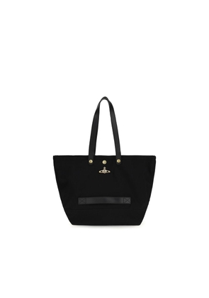 Vivienne Westwood Black Polyester Shoulder Bag
