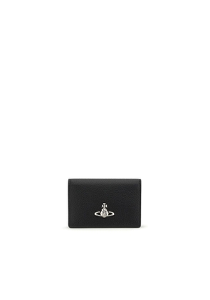 Vivienne Westwood Black Polyurethane Wallet