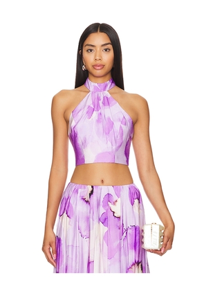 Bardot Alora Halter Top in Lavender. Size 6. Also in 8, 10.