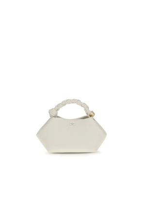 Ganni White Recycled Polyester Shoulder Bag
