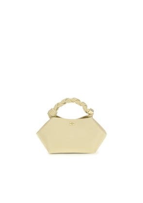 Ganni Bicolor Recycled Leather Shoulder Bag