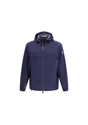 Moncler Grenoble Blue Polyamide Shell Jacket - 2