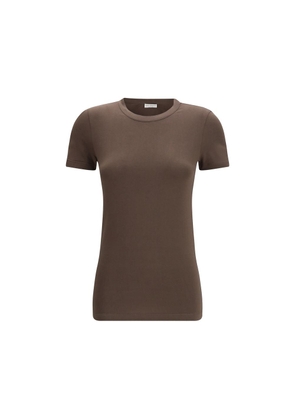 Brunello Cucinelli Brown Cotton T-Shirt - L