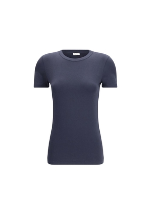 Brunello Cucinelli Blue Cotton T-Shirt - L