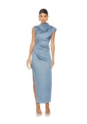 ELLIATT Coralie Maxi Dress in Blue. Size S. Also in XS.