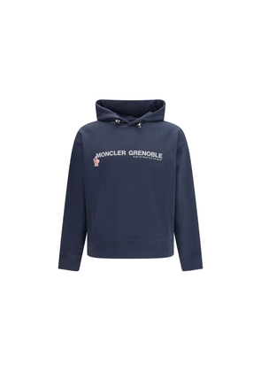 Moncler Grenoble Blue Cotton Sportswear - L