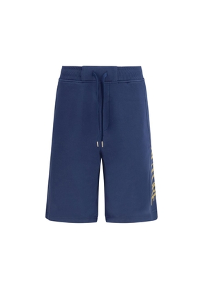 Versace Jeans Blue Cotton Bermuda Shorts - XL