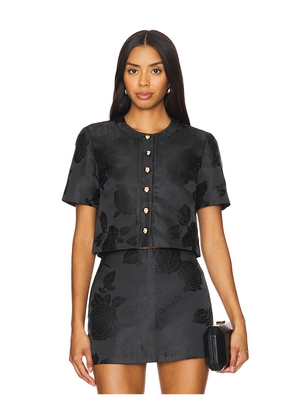 Amanda Uprichard x REVOLVE Braswell Top in Black. Size M. Also in L, S, XL, XS.