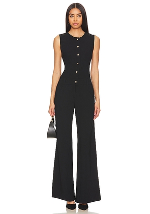 Amanda Uprichard x REVOLVE Tori Jumpsuit in Black. Size S. Also in L, XL.