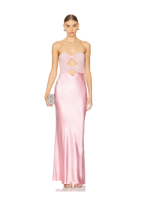 Bec + Bridge Halle Strapless Dress in Pink. Size 8/S. Also in 12/L.